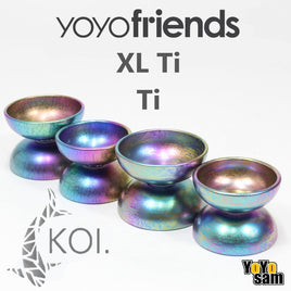 yoyofriends Ti KOI Yo-Yo - Titanium YoYo