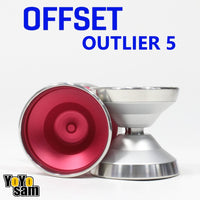 OFFSET Outlier 5 Yo-Yo - Bi-Metal 7075 Aluminum with Stainless Steel Rims Brandon Vu Signature YoYo