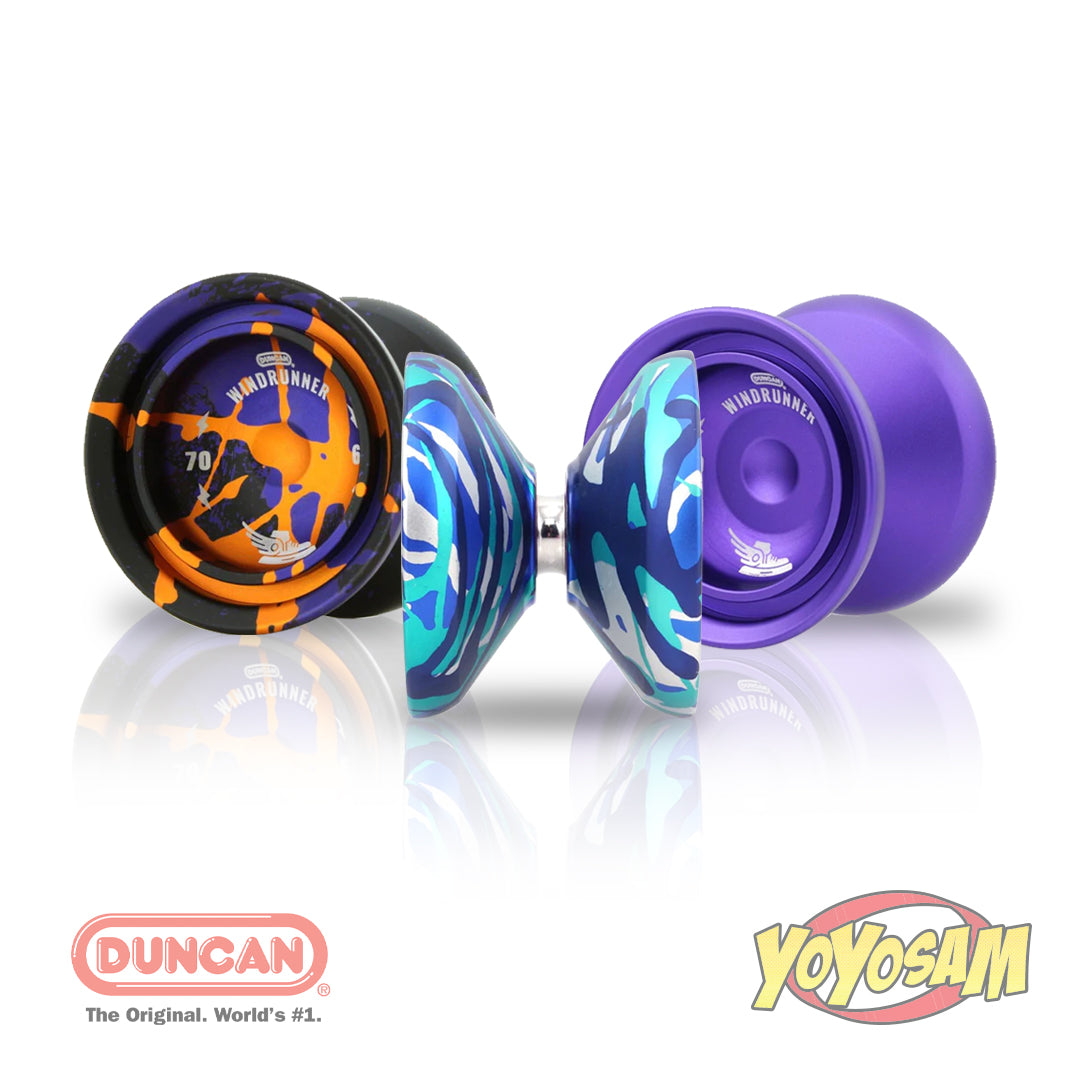 Duncan Windrunner 7068 Yo-Yo - Full Size YoYo with Upgraded Aluminum (7068)  and Longer Axle!