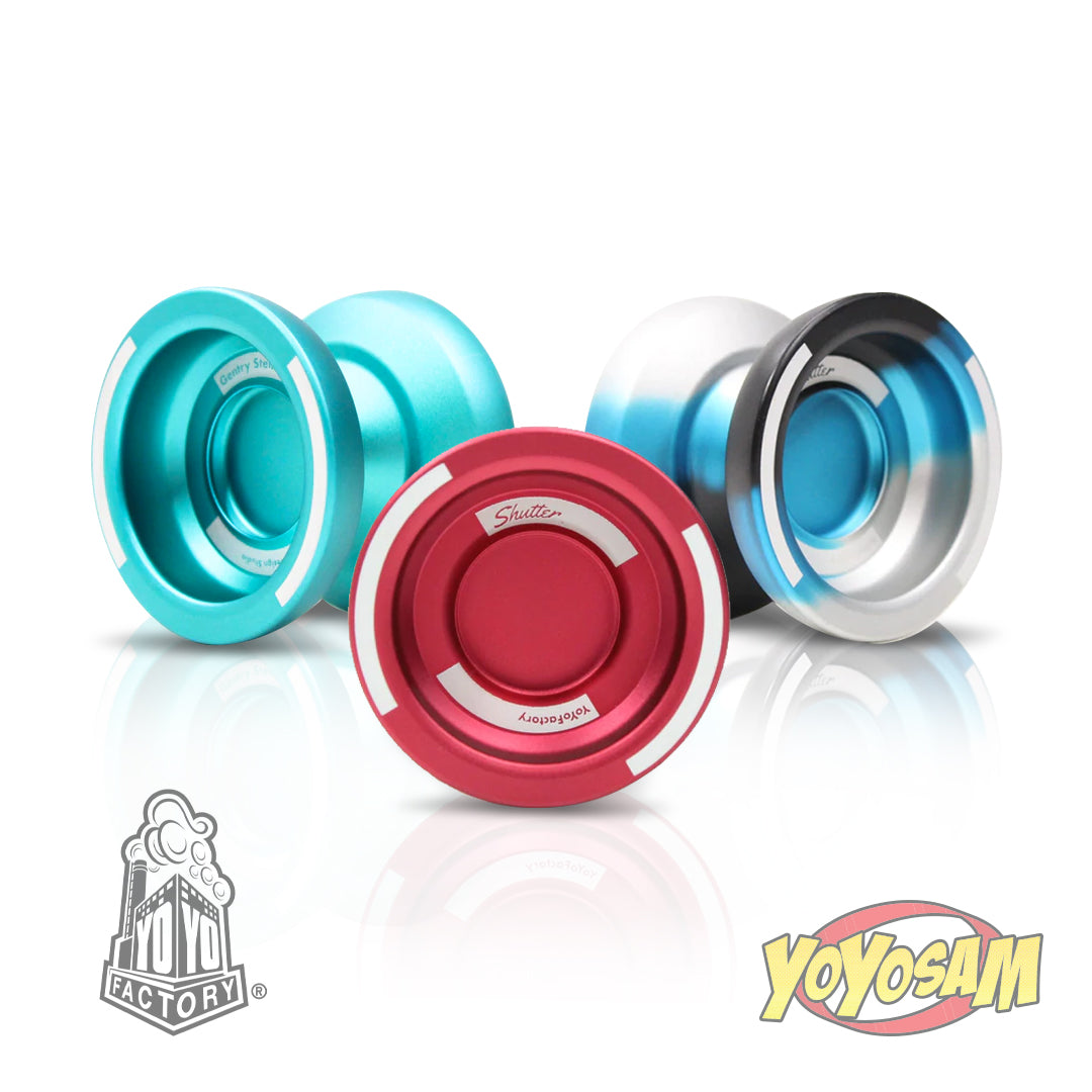 YoYoFactory JDS Shutter Yo-Yo - Japan Design Studio Reimagined Shutter-  Gentry Stein YoYo -