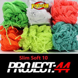 Project44 Yo-Yo String - SlimSoft 10 Looping Style- 100 Pack Replacement YoYo Looping String