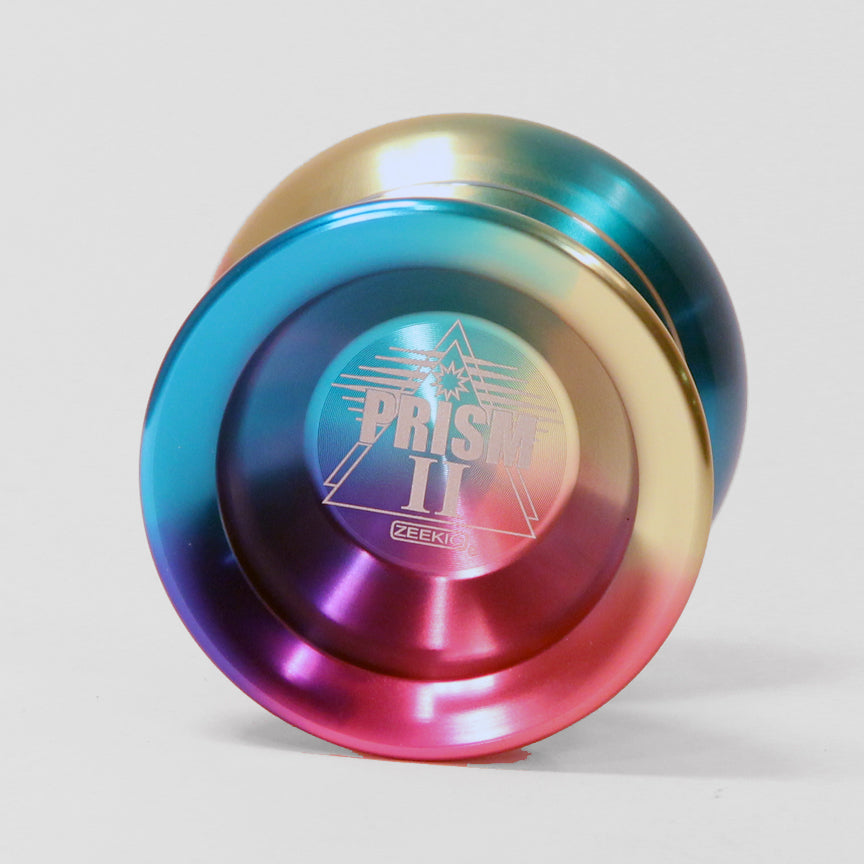 Zeekio Prism II, Rainbow Anodized Aluminum Yo-Yo - High Performance